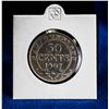Image 1 : HIGHER GRADE 1907 NEWFOUNDLAND 50 CENT