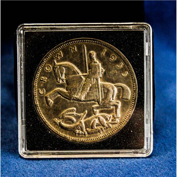 G.B. KING GEORGE V SILVER JUBILEE SILVER CROWN