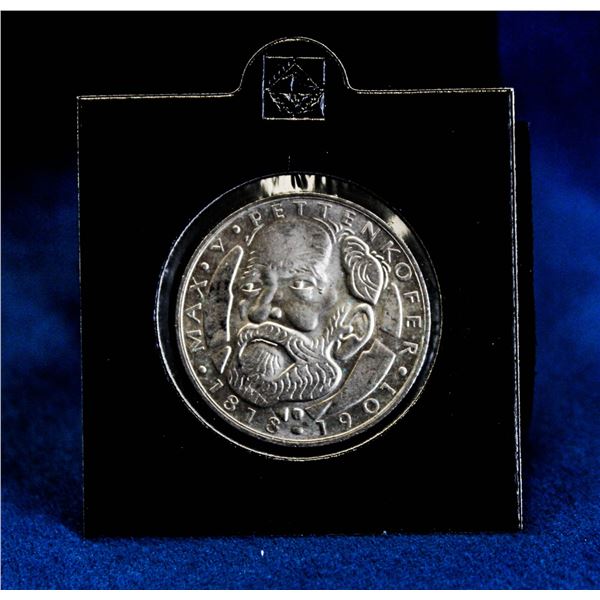 1968 GERMANY SILVER COMMEMORATIVE 5 MARK