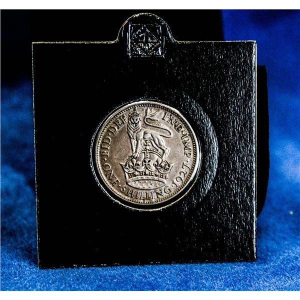 HIGH GRADE 1927 GREAT BRITAIN SILVER 1 SHILLING CO