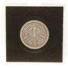 Image 2 : 1881A GERMAN EMPIRE SILVER 1 MARK COIN