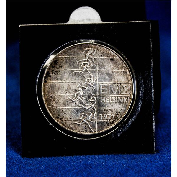 FINLAND 10TH EUROPEAN ATHLETIC CHAMPIONSHIP SILVER