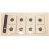 Image 2 : LOT OF 8 EARLY USA INDIAN HEAD PENNIES 1883-1896