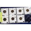 Image 1 : LOT OF 7 EARLY USA INDIAN HEAD PENNIES 1899-1908