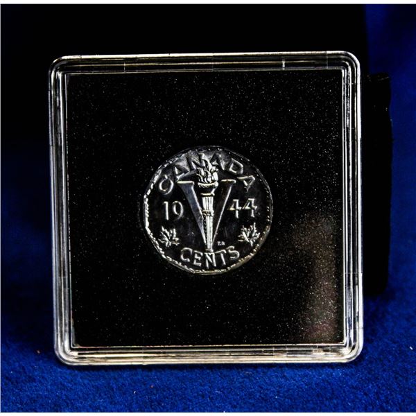 UNCIRCULATED 1944 STEEL CANADA VICTORY NICKEL