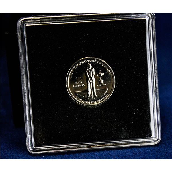 2004P COMMEMORATIVE GOLF 10 CENT