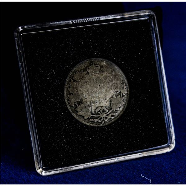 1880H WIDE O KEY DATE SILVER 25 CENT