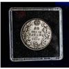 Image 1 : SEMI-KEY DATE 1914 SILVER CANADA 50 CENT