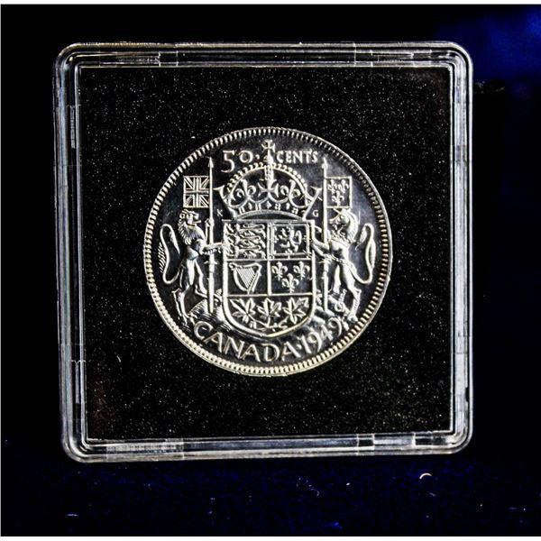 CHOICE MINTSTATE 1949 NEAR 4 SILVER 50 CENT