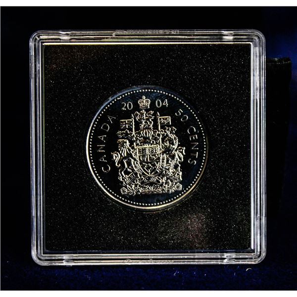 SCARCE 2004 CANADA 50 CENT COIN