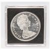 Image 2 : MINTSTATE 1965 SM BEADS PT 5 SILVER DOLLAR