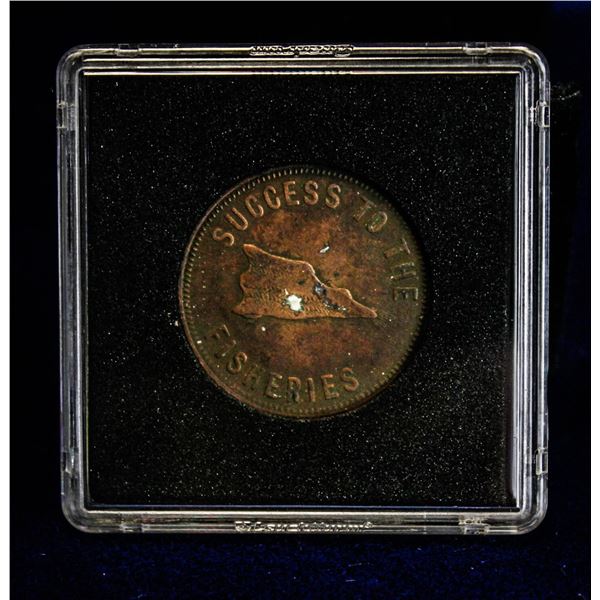 PEI SPEED THE PLOUGH PRE CONFEDERATION 1/2 CENT