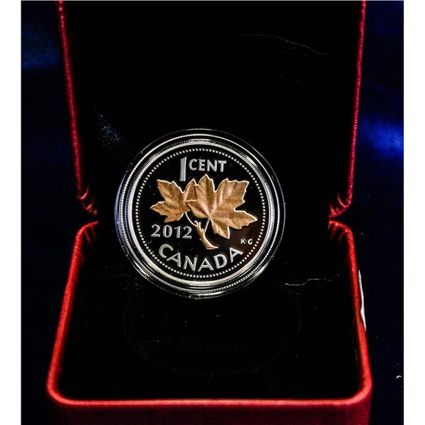 2012 FAREWELL TO THE PENNY 1/2 OZ .9999 SILVER