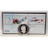 Image 2 : 2006 .9999 SILVER $5 SNOWBIRDS COIN AND STAMP SET