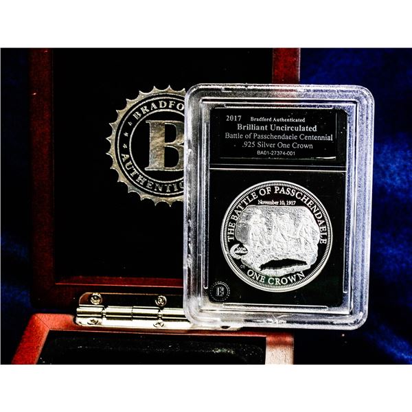 RARE 2017 BATTLE OF PASSCHENDALE STERLING SILVER