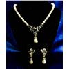 Image 1 : BEAUTIFUL MATCHED COSTUME EARRING/NECKLACE