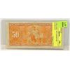 Image 2 : VERY FINE+ 1937 CANADA $50 BANKNOTE