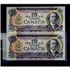 Image 1 : 2-SEQUENTIAL 1971 CANADA $10 BANKNOTES