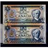 Image 1 : 2-SEQUENTIAL 1979 CANADA $5 BANKNOTES