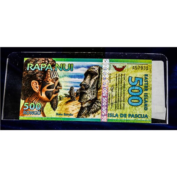 INTERESTING RAPA NUI (EASTER ISLAND) 500 RONGA