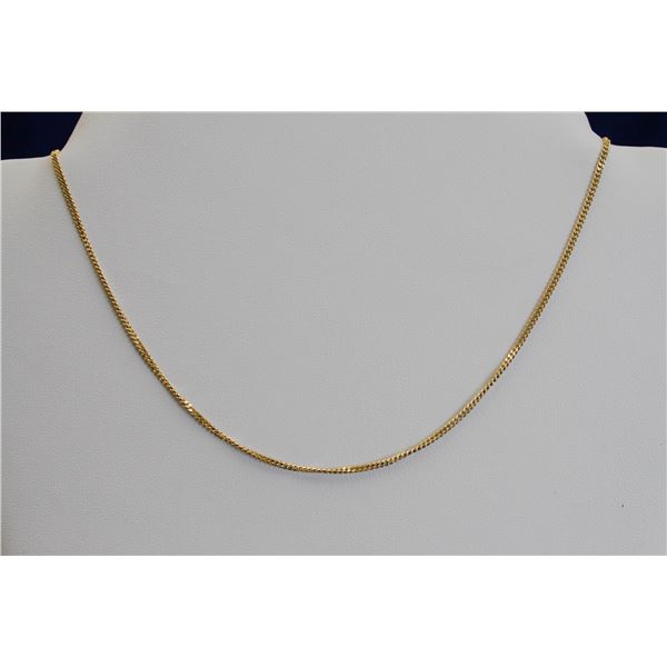 18" 10K GOLD WOMENS DRESS NECKLACE