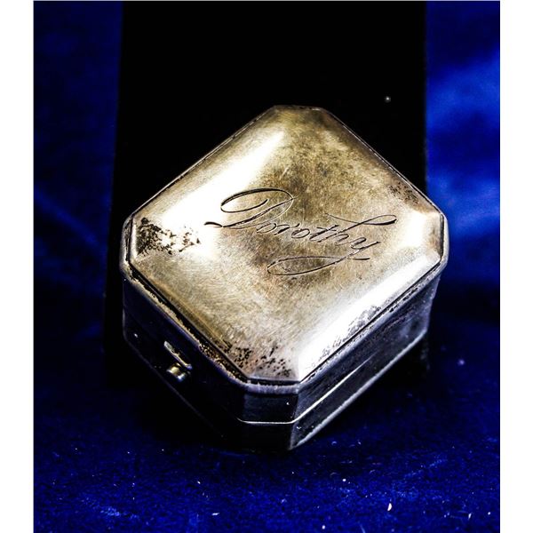 ANTIQUE BIRKS STERLING .925 RING BOX