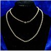 Image 1 : LARGE 24" 10K GOLD MENS ROPE CHAIN