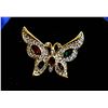 Image 1 : DESIGNER MULTICOLORED COSTUME BUTTERFLY BROOCH