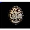 Image 1 : LARGE ANTIQUE FILIGRIS CAMEO BROOCH