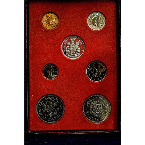 ORIGINAL 1971 CANADA DOUBLE DOLLAR SET