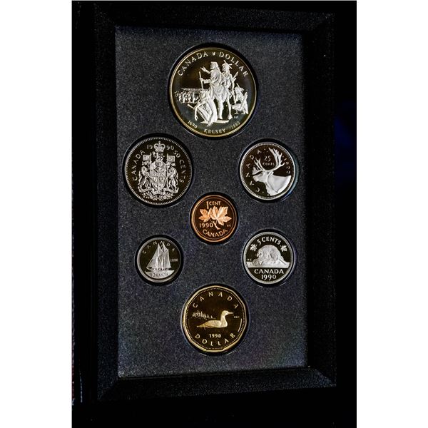 1990 KELSEY SILVER CANADA PROOF SET