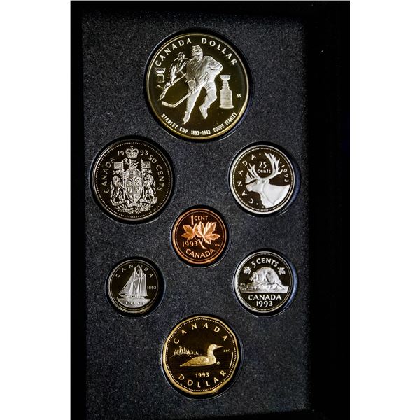 1993 STANLEY CUP SILVER PROOF SET