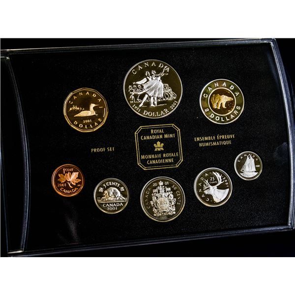 2001 NATIONAL BALLET OF CANADA SILVER PROOF SET
