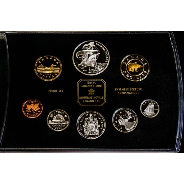 2004 STERLING SILVER PROOF SET. 400TH ANN. COMMEM
