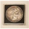 Image 2 : 1850 LARGE NETHERLANDS 2.5 GUILDER SILVER COIN