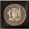 Image 1 : JAMAICA 1975 PROOF 25 CENT COIN