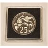 Image 2 : JAMAICA 1975 PROOF 25 CENT COIN