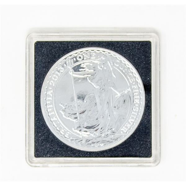 2013 GREAT BRITAN .999 1OZ SILVER BRITANNIA COIN