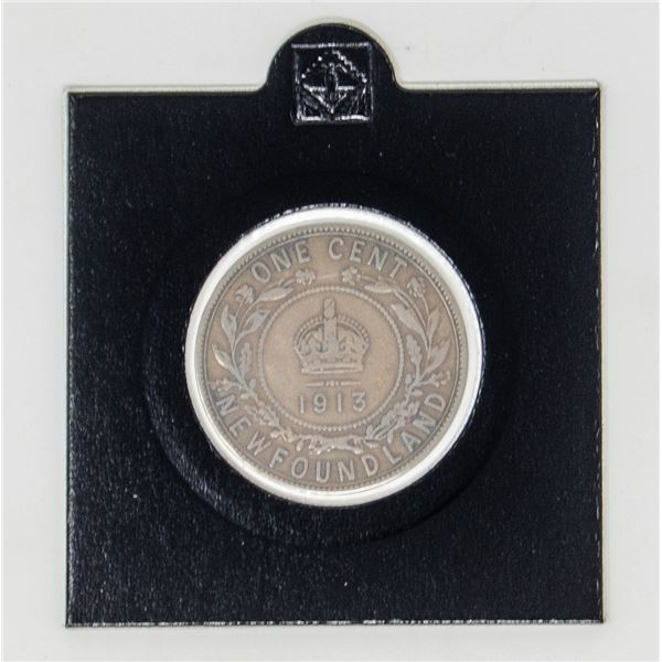 1913 GEORGE V NEWFOUNDLAND LARGE CENT