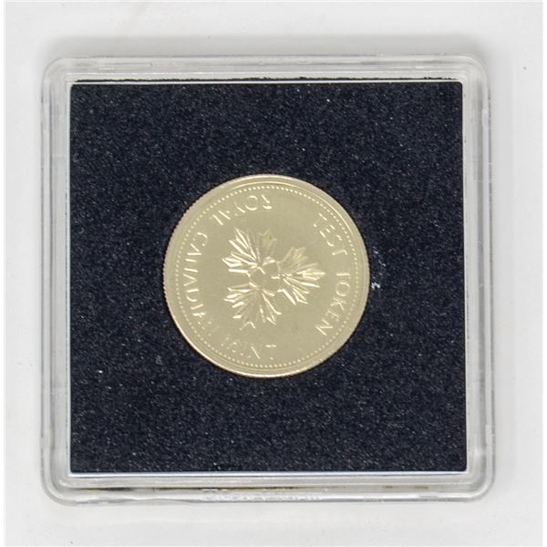 RARE 2006 CANADA $2 TEST TOKEN CONCEPT DESIGN