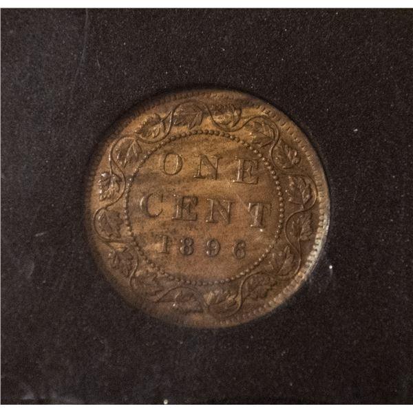 STUNNING 1896 UNCIRCULATED CANADA LARGE CENT