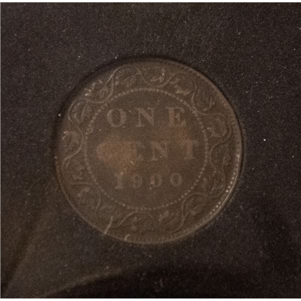 1900 FINE CONDITION CANADA LARGE CENT