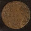 Image 1 : 1910 EF-AU CONDITION EDWARD CANADA LARGE CENT