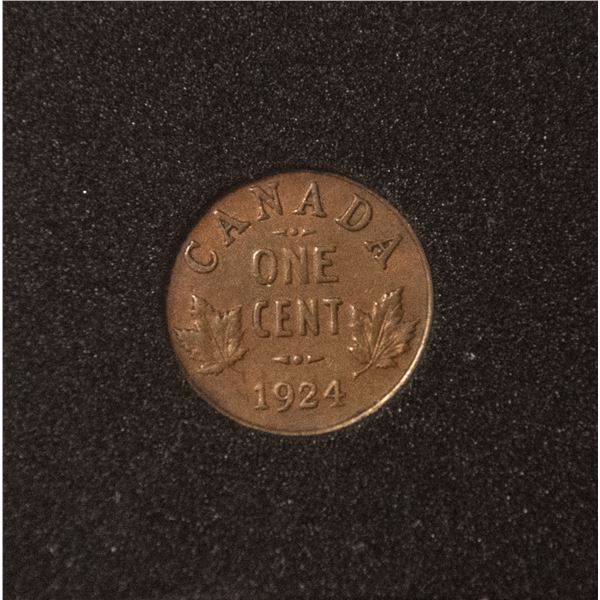 1924 KEY CANADA CANADA SMALL CENT