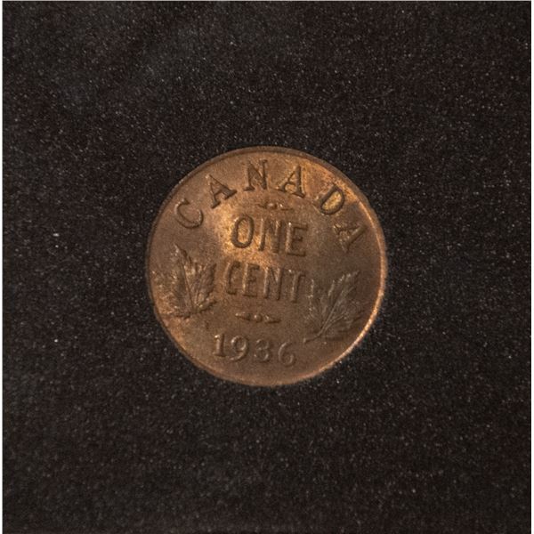 SUPERB MINTSTATE 1936 CANADA SMALL CENT