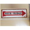 Image 1 : BEER FRIDGE 15 X 5" (METAL)