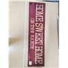 Image 1 : HOME SWEET HOME 19 X 5" (METAL)