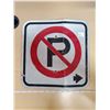 Image 1 : NO PARKING SIGN (METAL) 12 X 12"