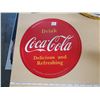 Image 1 : TIN SIGN 'COCA-COLA' 11.75"