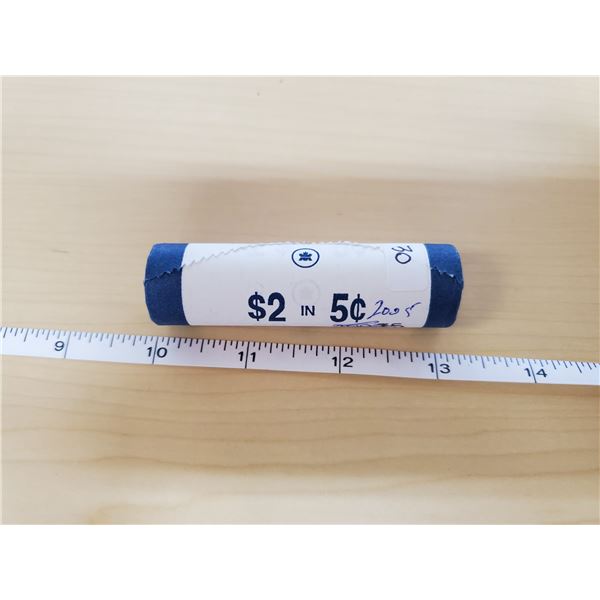 2005 CANADIAN 5 CENT VICTORY ROLL